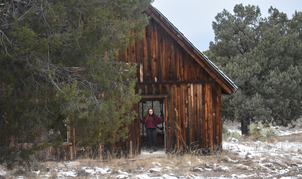 Seneca Lake Arizona-Abandoned resort project building.