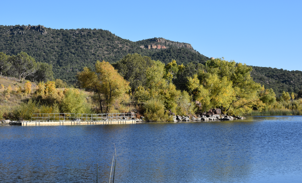 Seneca lake Arizona – View from the Northwest side looking over to north central side of the lake