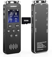 Garmay Upgraded 48GB Digital Voice Recorder